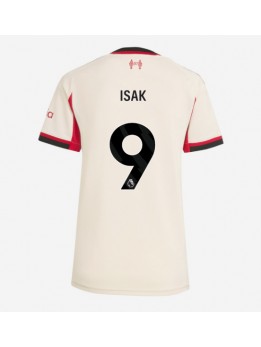 Liverpool Alexander Isak #9 Replika Borta Kläder Dam 2025-26 Kortärmad